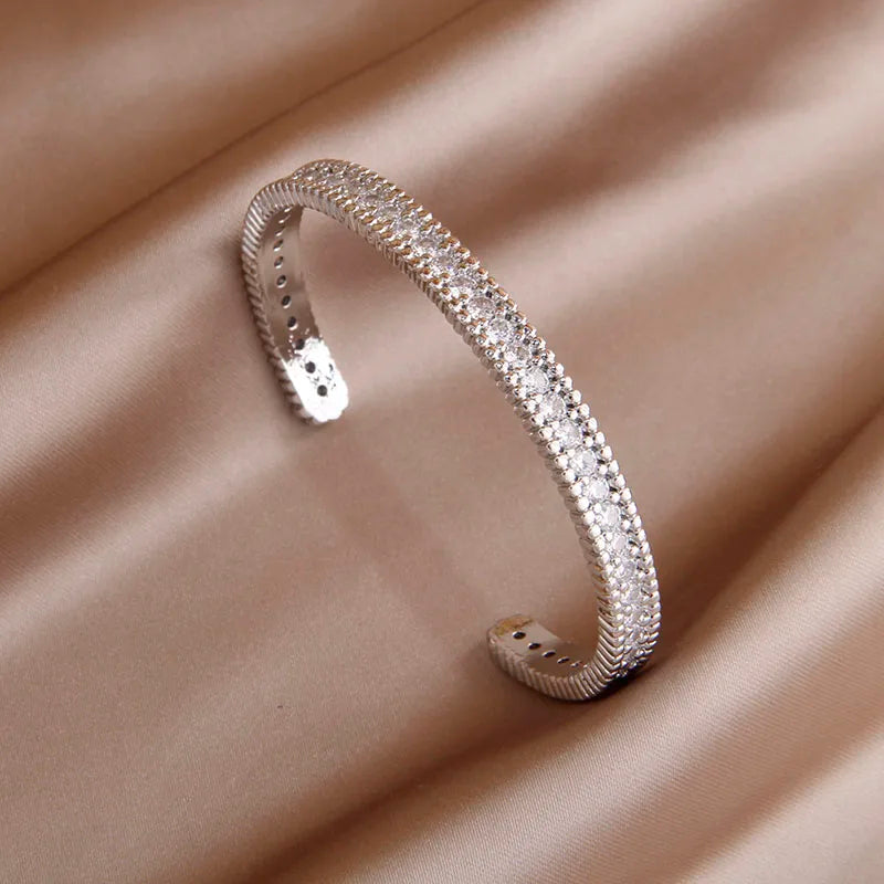 Bangles with crystals
