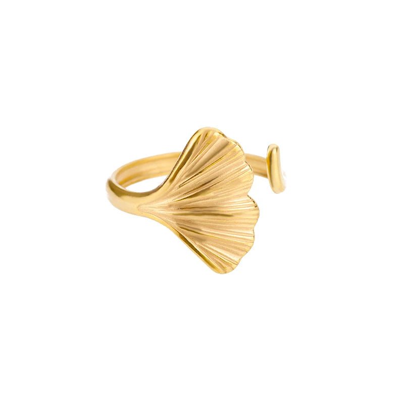 Adjustable gold rings