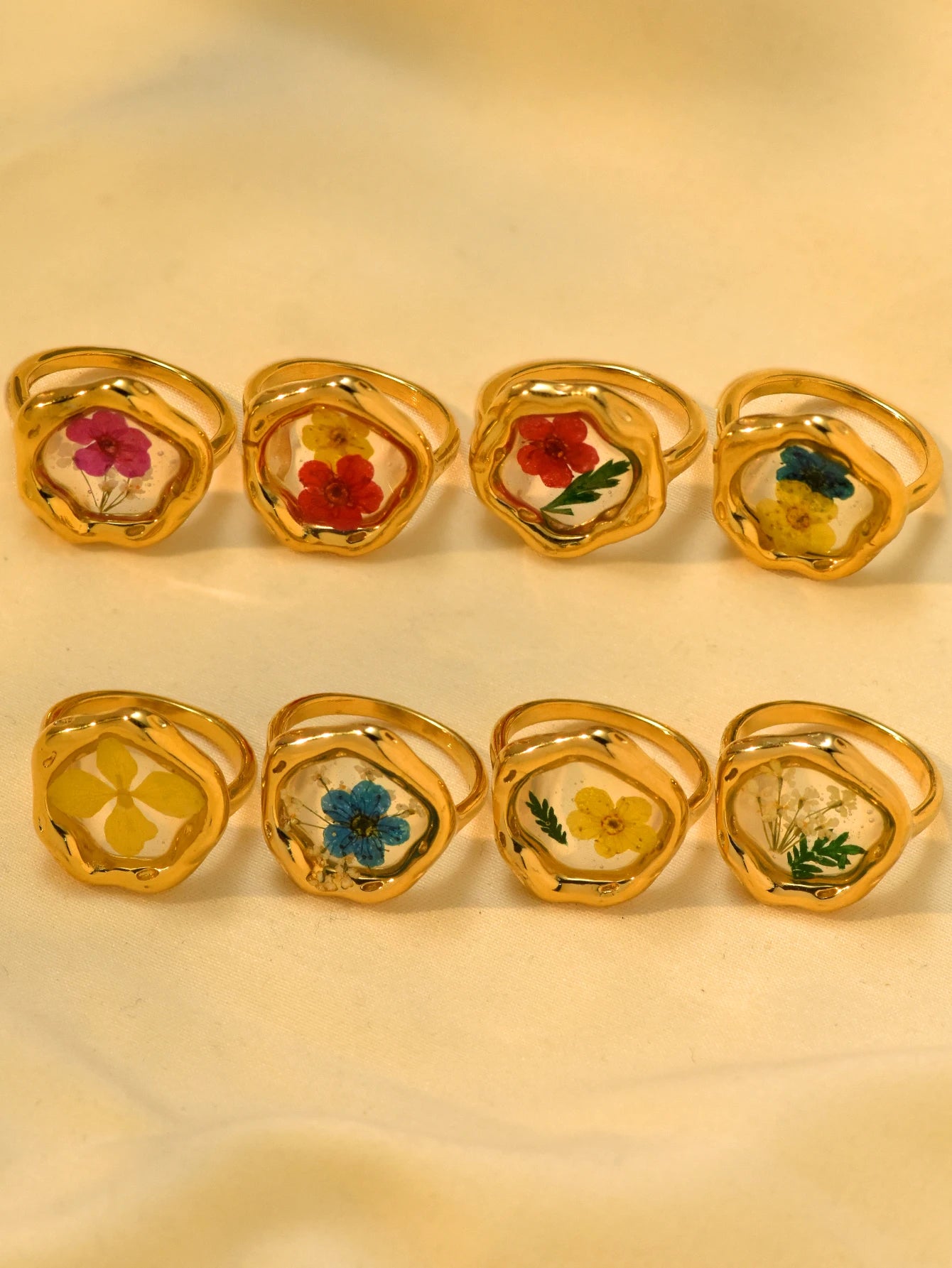 Vintage chunky rings