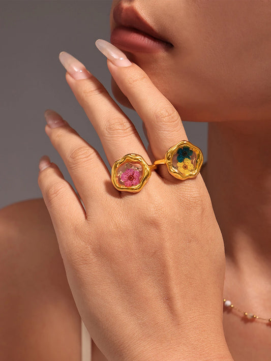 Vintage chunky rings