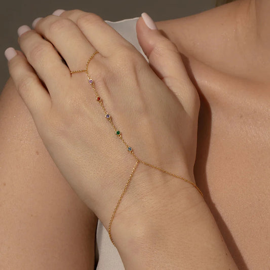 Elegant hand chain