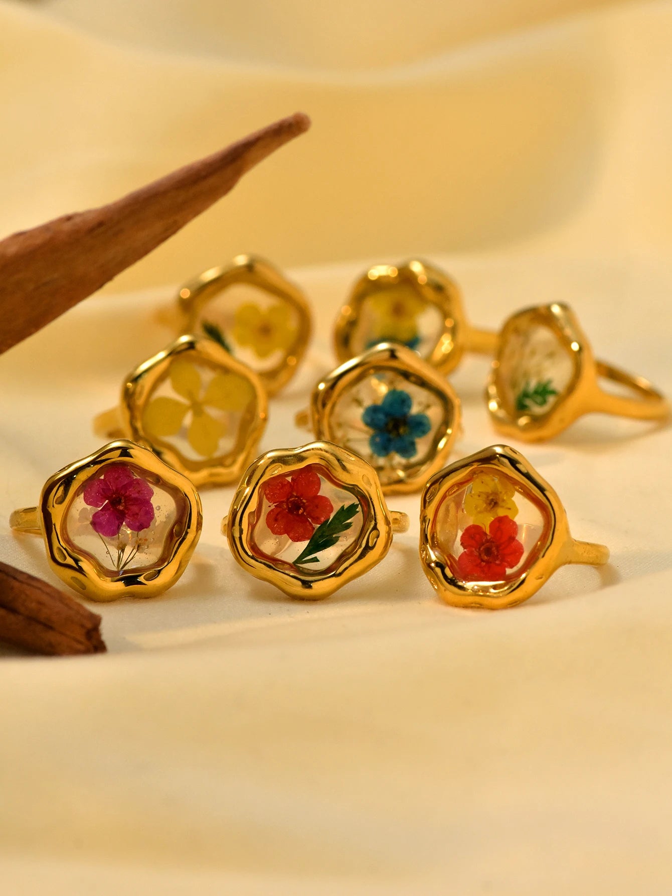 Vintage chunky rings