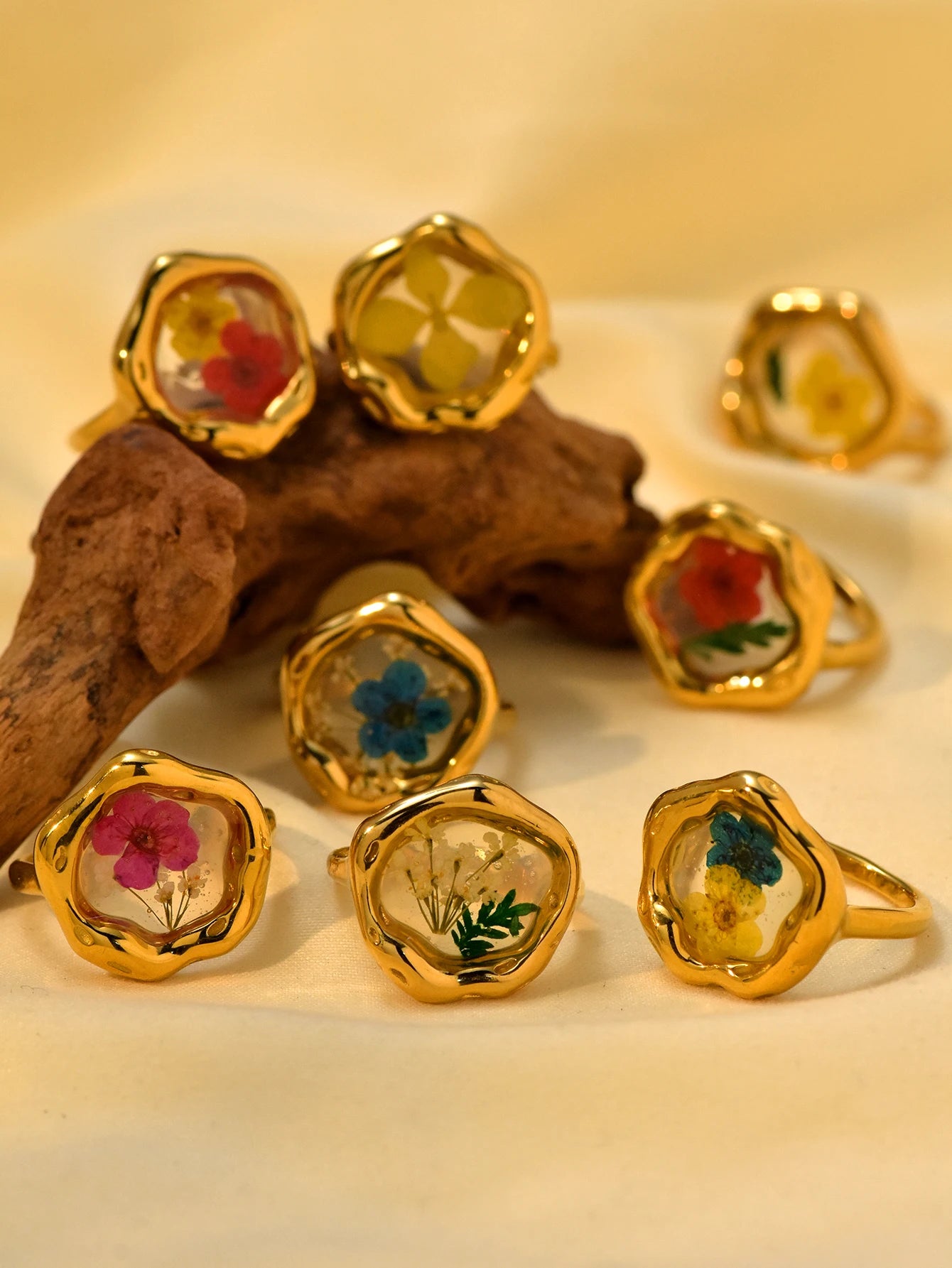 Vintage chunky rings