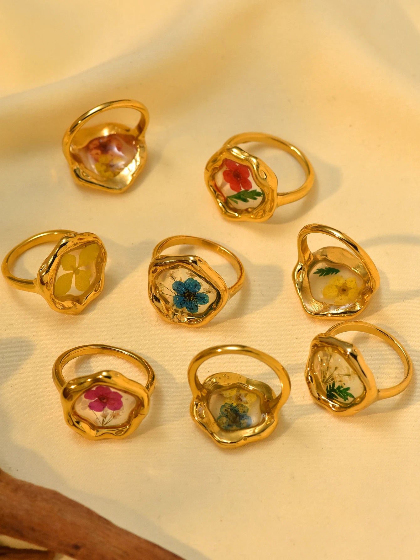 Vintage chunky rings