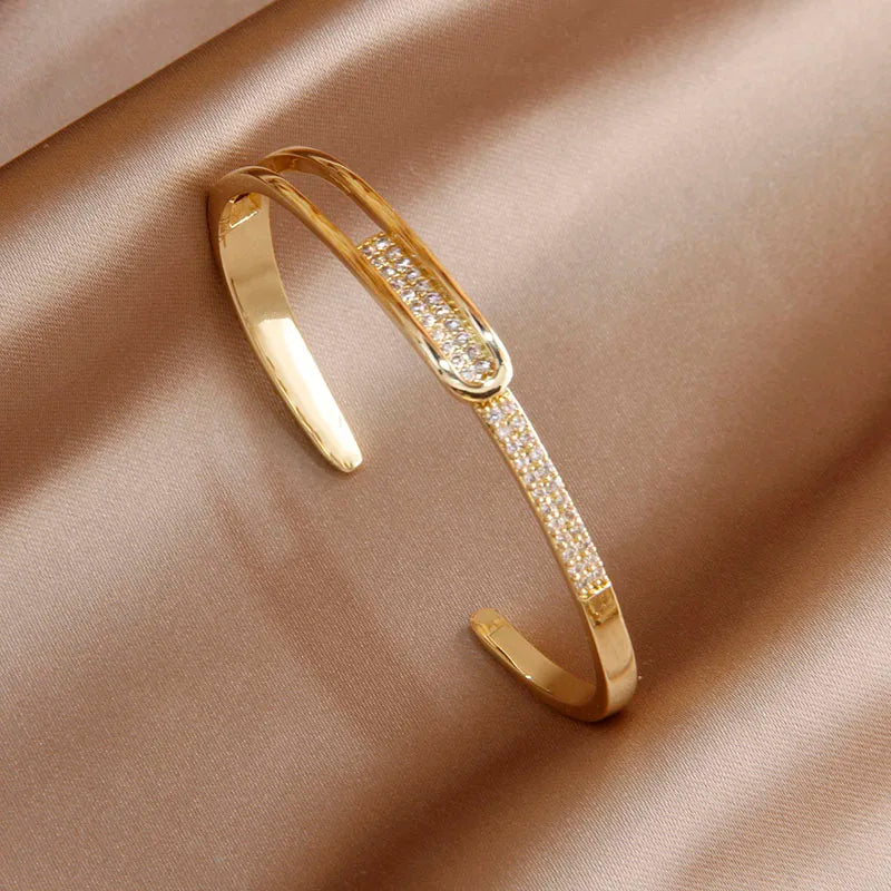 Bangles with crystals